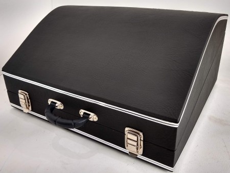 Case para Acordeon 120 baixos Super 8 (Pelúcia Vermelha)